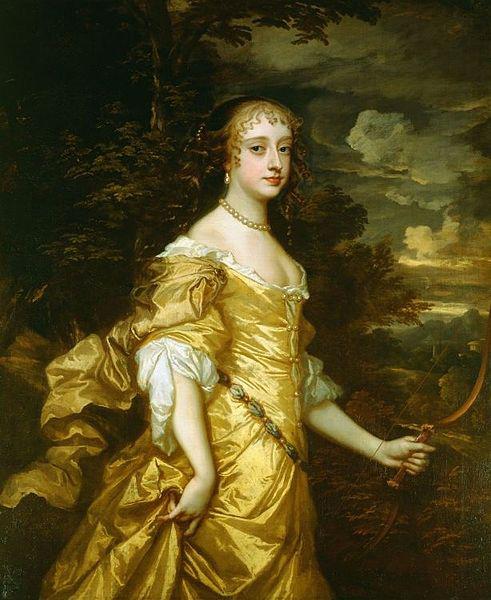 Sir Peter Lely Portrait of Frances Theresa Stuart, Duchess of Richmond and Lennox oil painting picture